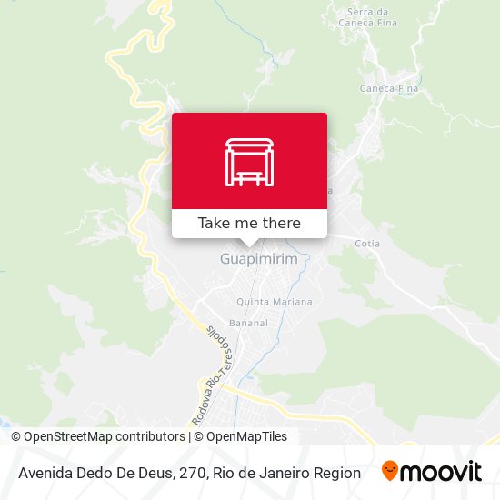Avenida Dedo De Deus, 270 map