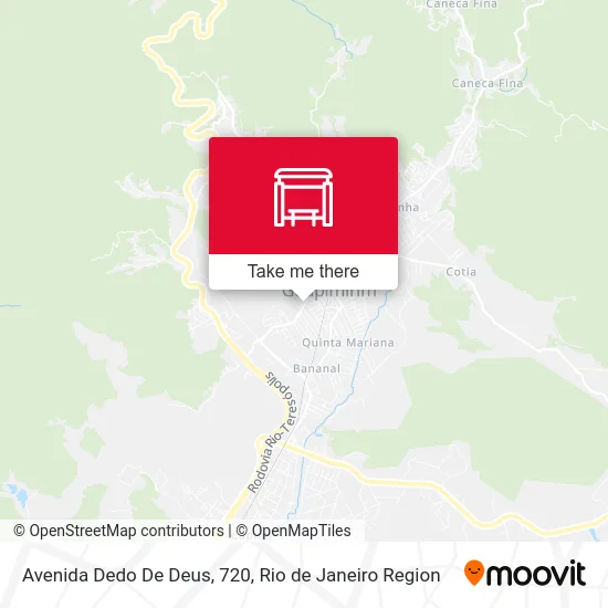 Avenida Dedo De Deus, 720 map