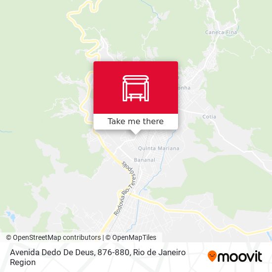 Avenida Dedo De Deus, 876-880 map