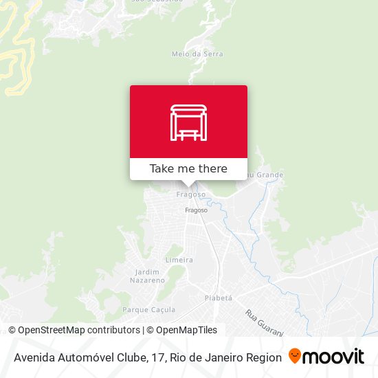 Avenida Automóvel Clube, 17 map