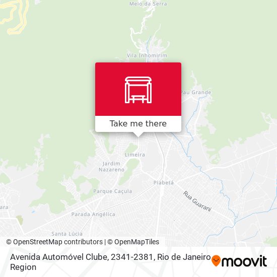 Avenida Automóvel Clube, 2341-2381 map