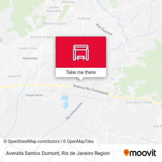 Avenida Santos Dumont map