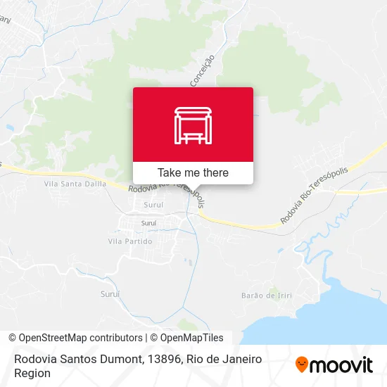 Rodovia Santos Dumont, 13896 map