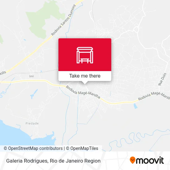 Galeria Rodrigues map