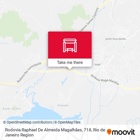 Rodovia Raphael De Almeida Magalhães, 718 map