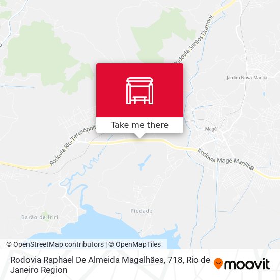 Rodovia Raphael De Almeida Magalhães, 718 map
