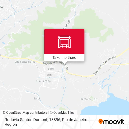 Rodovia Santos Dumont, 13896 map