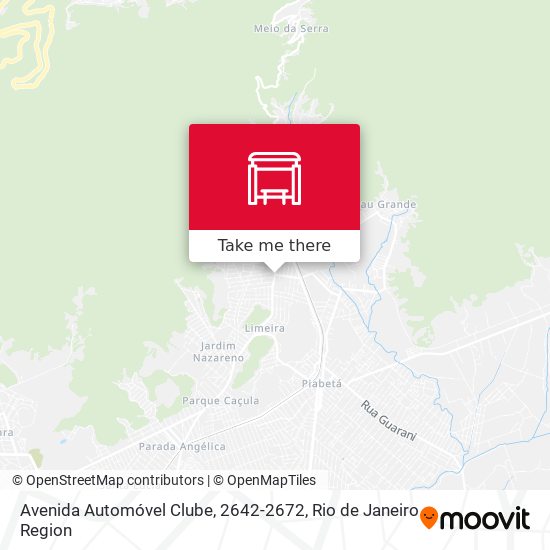 Avenida Automóvel Clube, 2642-2672 map