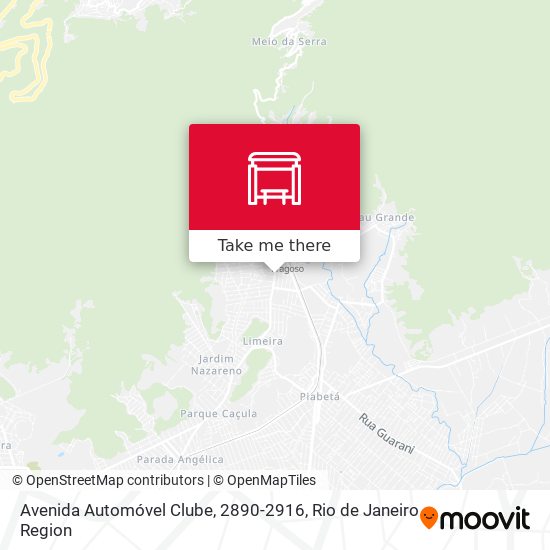Avenida Automóvel Clube, 2890-2916 map