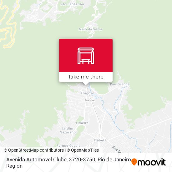 Avenida Automóvel Clube, 3720-3750 map