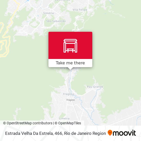 Estrada Velha Da Estrela, 466 map