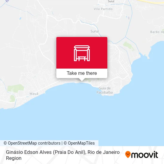 Ginásio Edson Alves (Praia Do Anil) map
