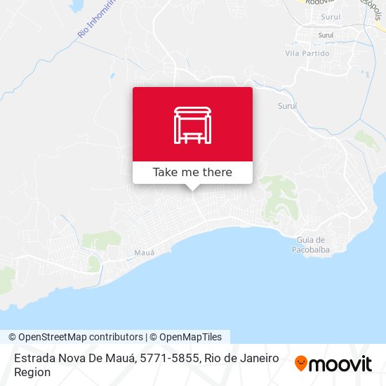 Estrada Nova De Mauá, 5771-5855 map