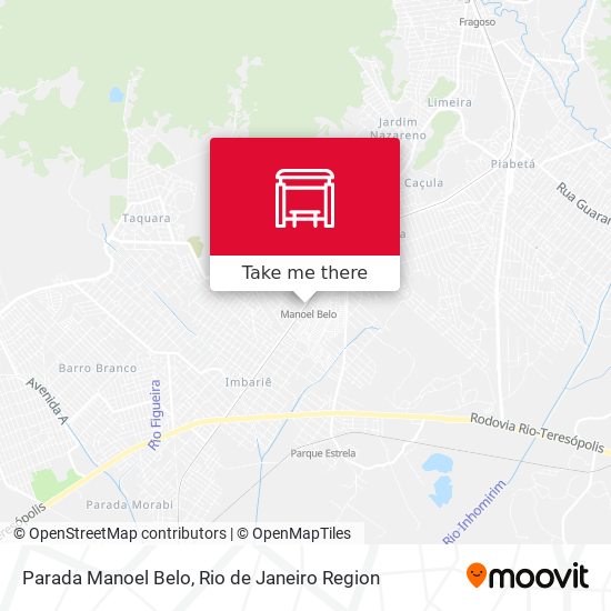 Mapa Parada Manoel Belo