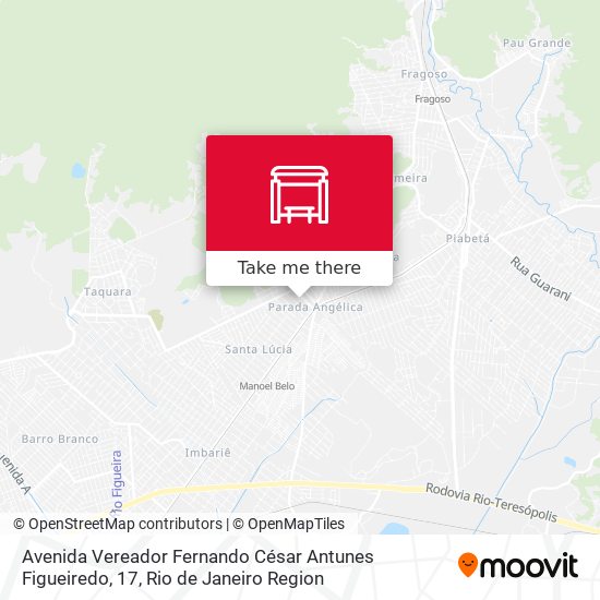 Mapa Avenida Vereador Fernando César Antunes Figueiredo, 17