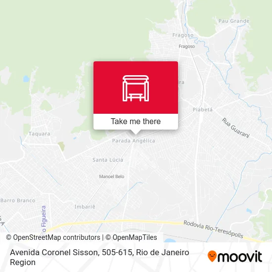 Avenida Coronel Sisson, 505-615 map