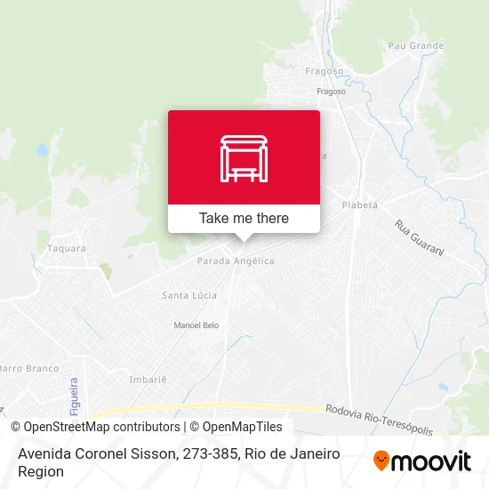 Avenida Coronel Sisson, 273-385 map