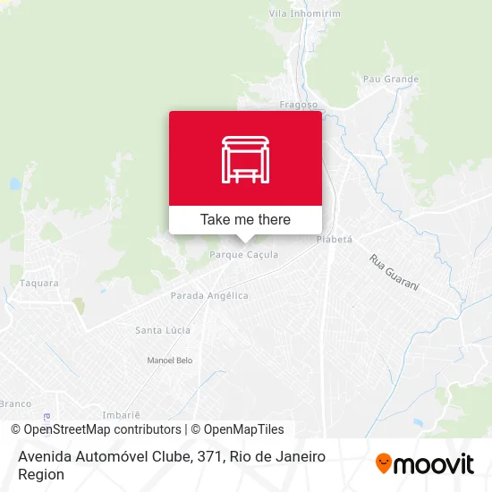 Avenida Automóvel Clube, 371 map