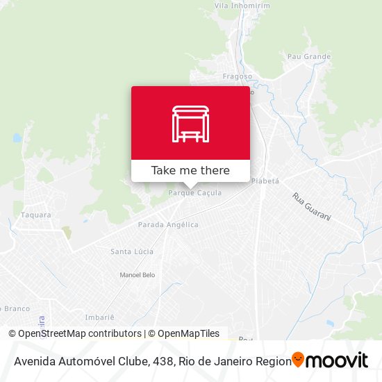Avenida Automóvel Clube, 438 map