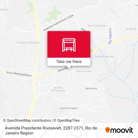 Avenida Presidente Roosevelt, 2287-2371 map