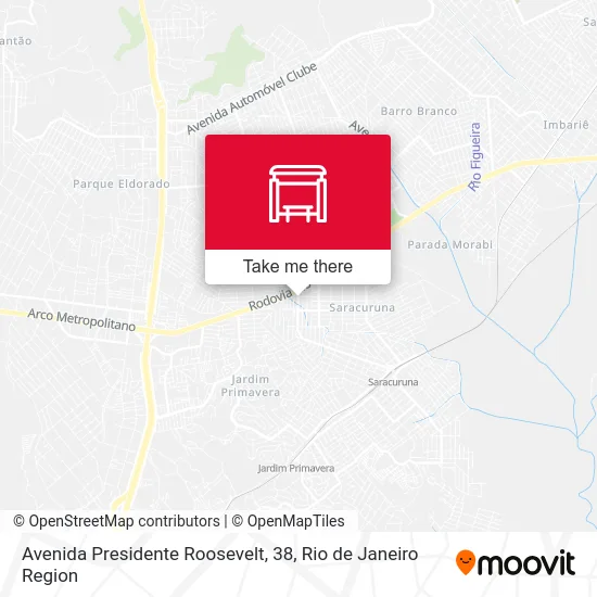 Avenida Presidente Roosevelt, 38 map