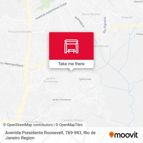 Avenida Presidente Roosevelt, 769-983 map