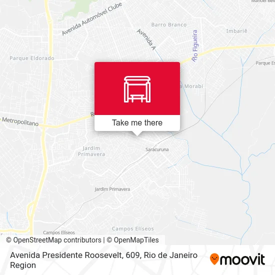 Avenida Presidente Roosevelt, 609 map