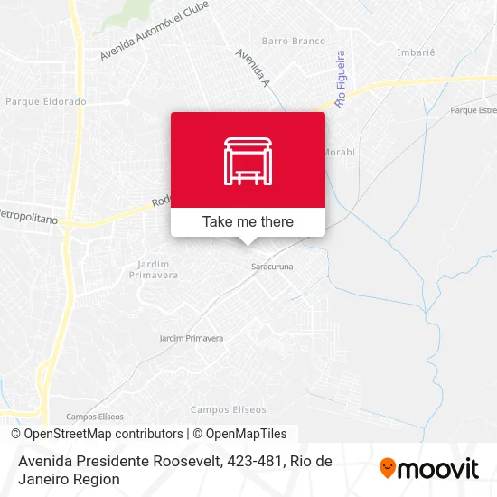 Avenida Presidente Roosevelt, 423-481 map