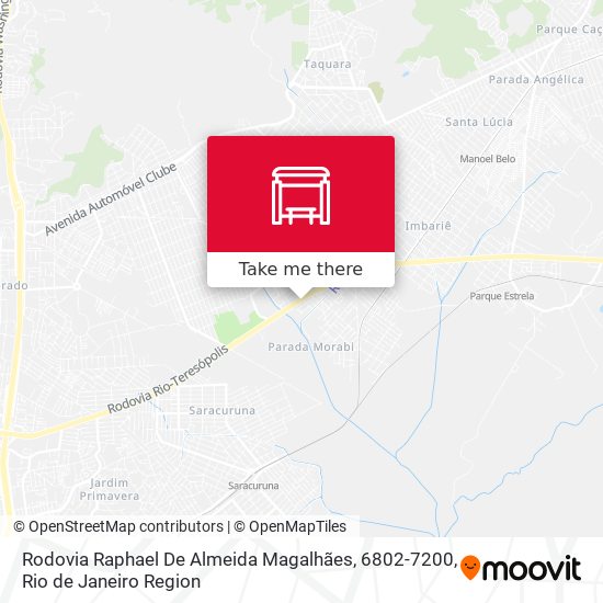 Rodovia Raphael De Almeida Magalhães, 6802-7200 map