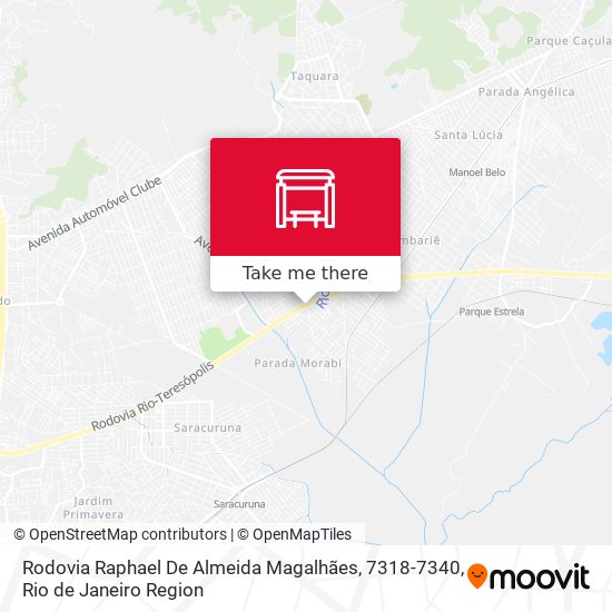 Rodovia Raphael De Almeida Magalhães, 7318-7340 map
