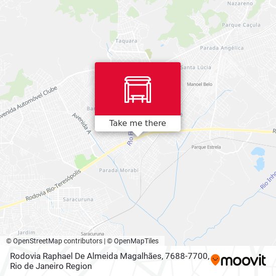Rodovia Raphael De Almeida Magalhães, 7688-7700 map