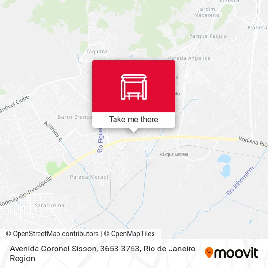 Avenida Coronel Sisson, 3653-3753 map