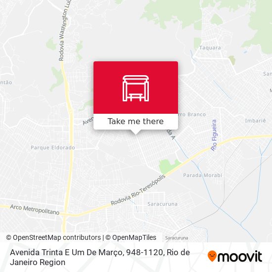 Avenida Trinta E Um De Março, 948-1120 map