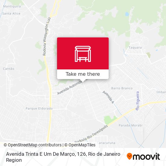 Avenida Trinta E Um De Março, 126 map