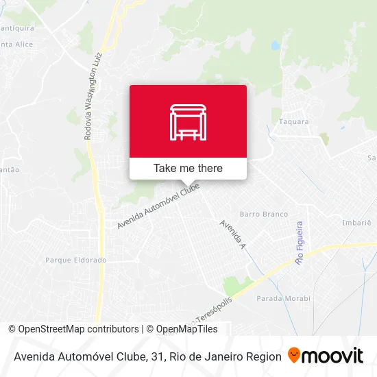 Avenida Automóvel Clube, 31 map
