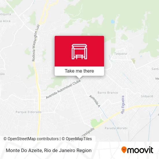 Monte Do Azeite map