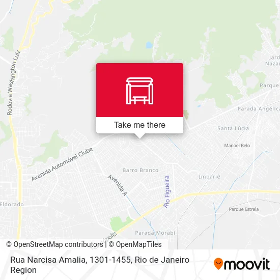 Rua Narcisa Amalia, 1301-1455 map