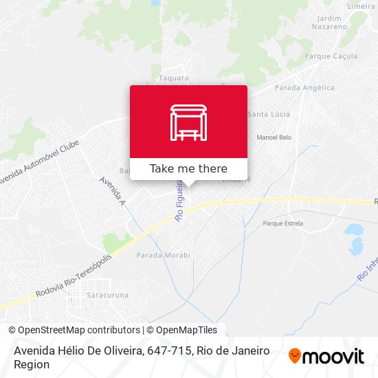 Avenida Hélio De Oliveira, 647-715 map