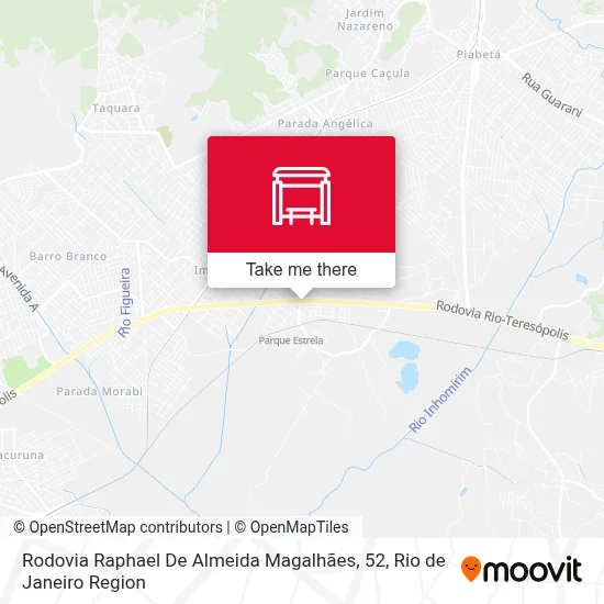 Rodovia Raphael De Almeida Magalhães, 52 map