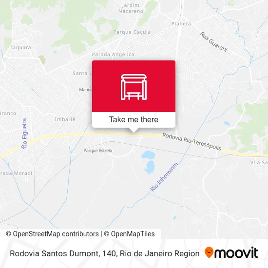 Rodovia Santos Dumont, 140 map