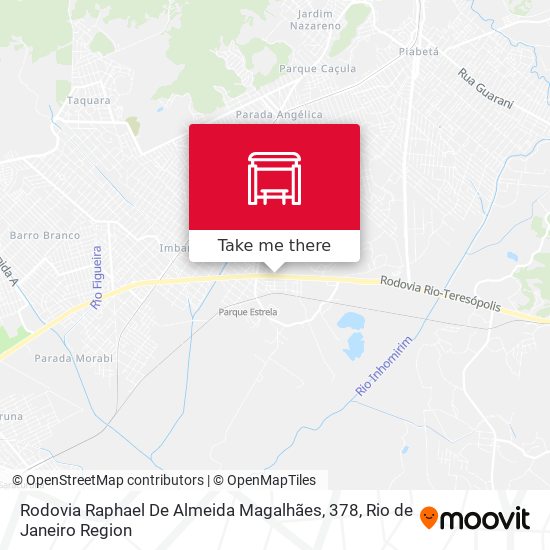 Rodovia Raphael De Almeida Magalhães, 378 map