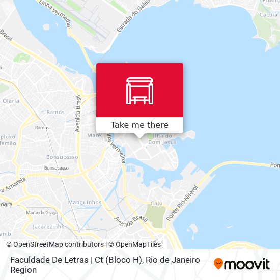 Mapa Faculdade De Letras | Ct (Bloco H)