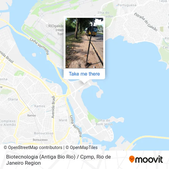 Biotecnologia (Antiga Bio Rio) / Cpmp map