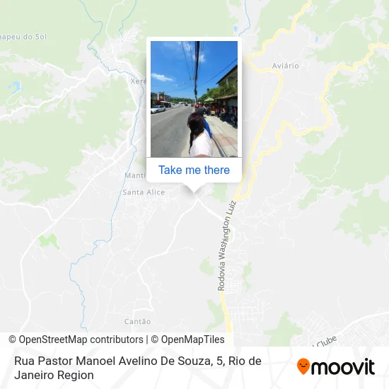 Rua Pastor Manoel Avelino De Souza, 5 map