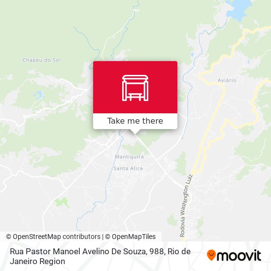 Rua Pastor Manoel Avelino De Souza, 988 map
