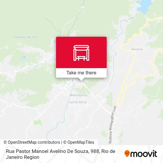 Rua Pastor Manoel Avelino De Souza, 988 map