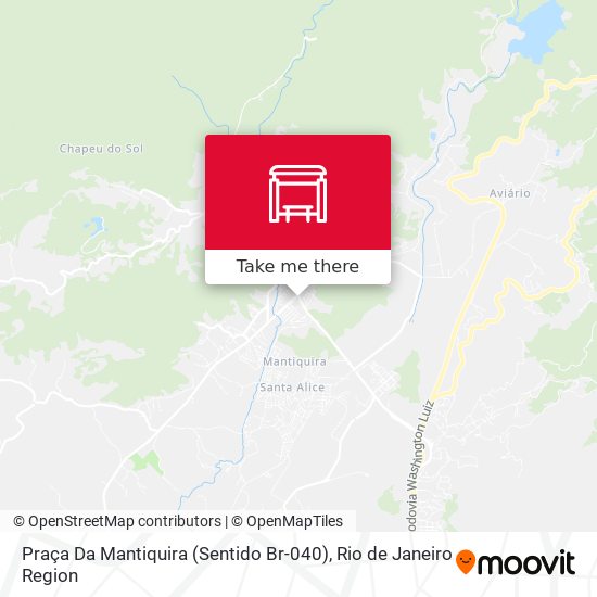 Praça Da Mantiquira (Sentido Br-040) map