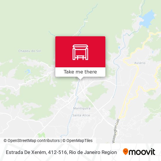 Estrada De Xerém, 412-516 map