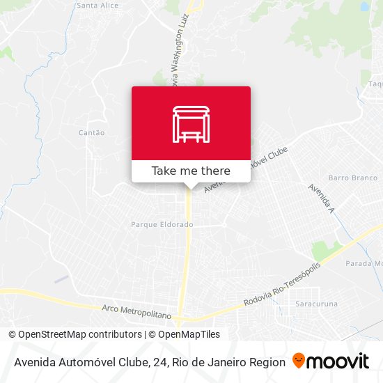 Avenida Automóvel Clube, 24 map