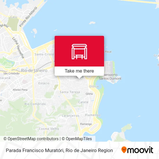 Parada Francisco Muratóri map